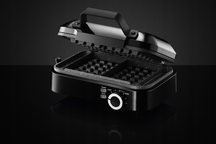 GOFROWNICA 2 CHRUPIĄCE GOFRY KERCH SMART MARMURKOWA POWŁOKA REGULACJA