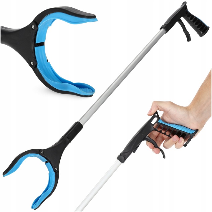 CHWYTAK SZCZYPCE ŁAPKA DO PODNOSZENIA ŚMIECI PRZEDMIOTÓW DLA SENIORÓW DŁUGI