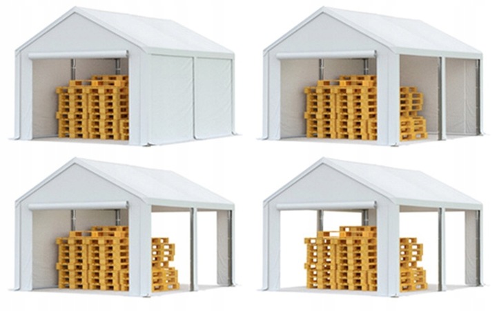 Namiot garażowy magazynowy 3x4 pawilon handlowy