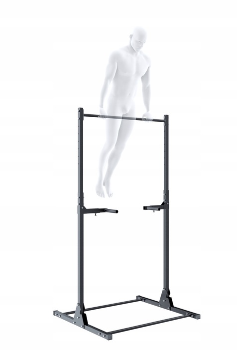 Drążek stacjonarny + poręcz dip do podciągania S4