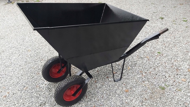 KOŁO KÓŁKO TACZKI TACZEK WÓZKA 400-8 6PR POMPOWANE Z OSIĄ OPONA MOCNE