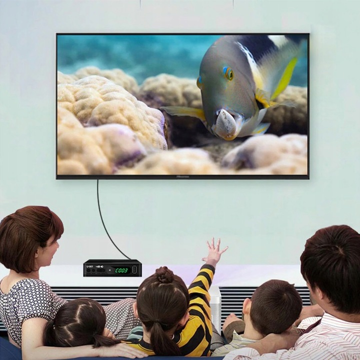 DEKODER TUNER TV NAZIEMNEJ HDMI USB HD DVB-T2