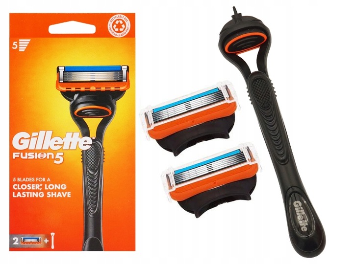 MASZYNKA DO GOLENIA GILLETTE FUSION 5 + 2 OSTRZA