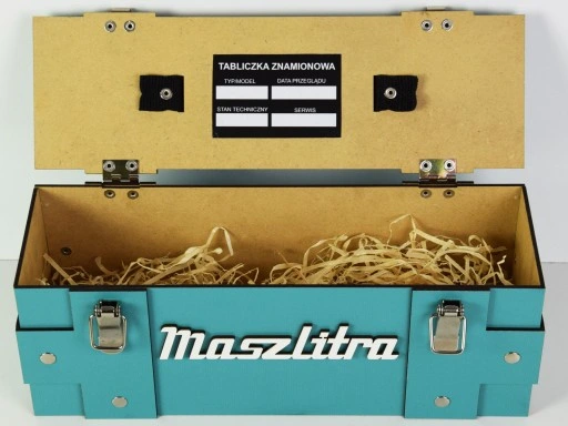 Skrzynka Alkohol MaszLitra Prezent na Urodziny Taty Dziadka Święta Kolegi