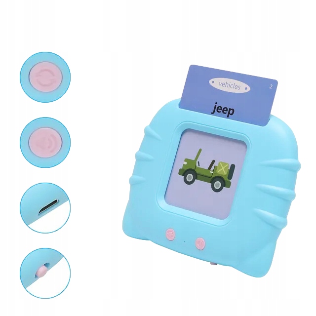 CZYTNIK KART DO NAUKI ANGIELSKIEGO 224 SŁÓWKA EDU