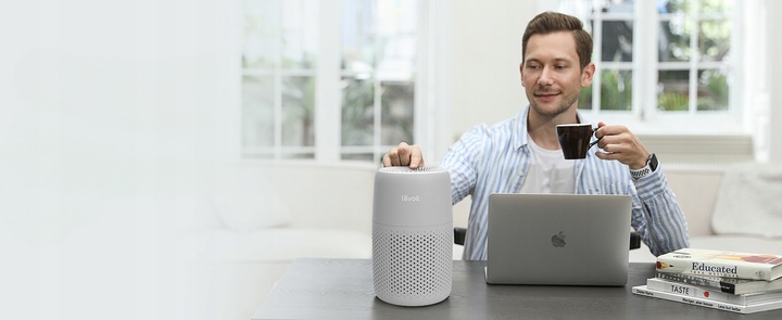 Oczyszczacz powietrza Levoit Core Mini Pro HEPA dyfuzor zapachowy 16
