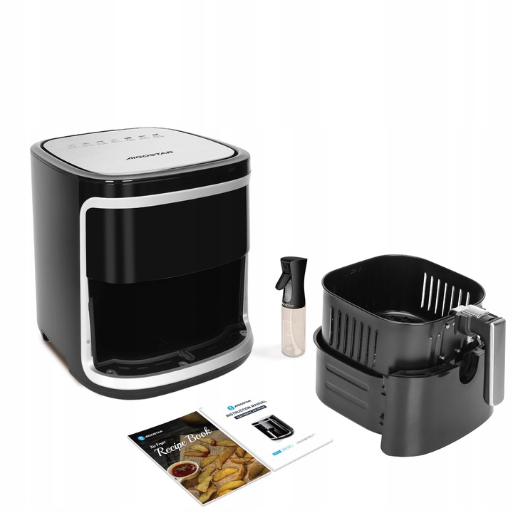 Frytkownica Beztłuszczowa XXL Aigostar Cube Air Fryer 1900W 7L