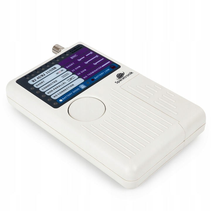 Wielofunkcyjny Tester Kabli Sieciowych LAN RJ45 RJ-11 USB i BNC SP-LT02
