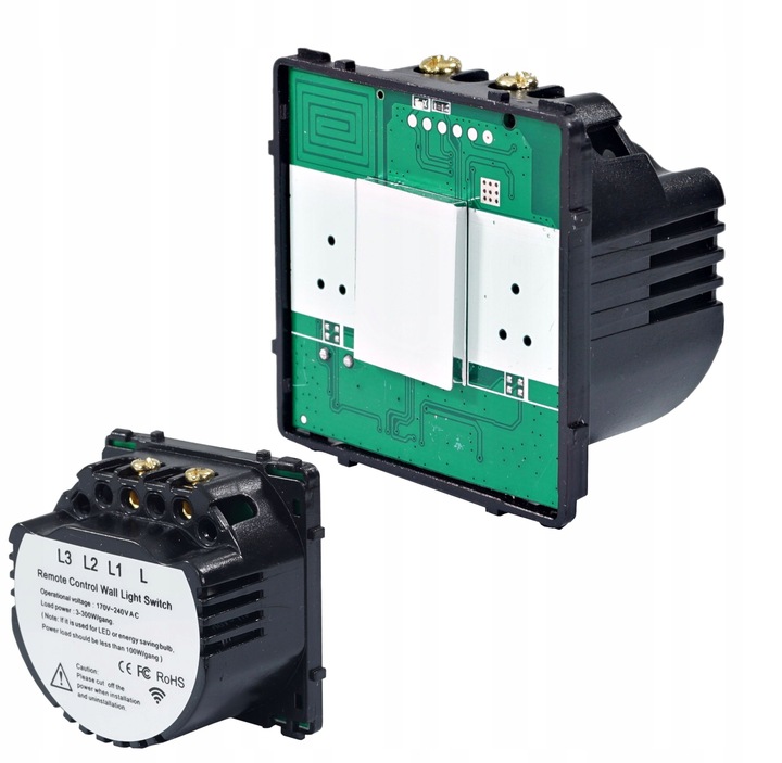 MODUŁ WŁĄCZNIK DOTYKOWY POJEDYNCZY KABLOWY WKŁAD PANEL