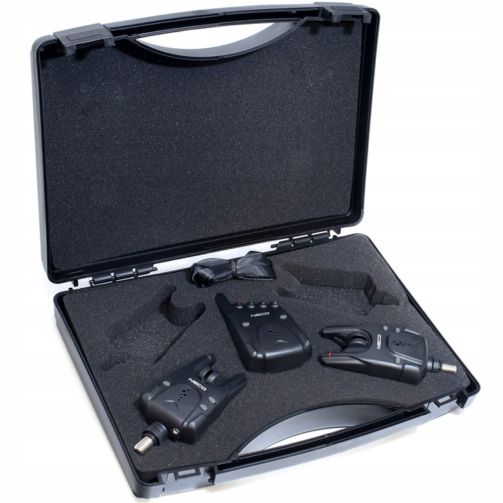 Zestaw sygnalizatorów brań Centralka 2+1 NECO