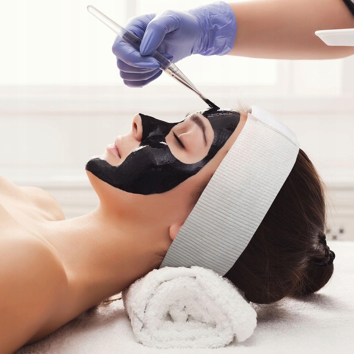 Jednorazowe elastyczne Opaski Kosmetyczne na Głowę włosy z rzepem 100