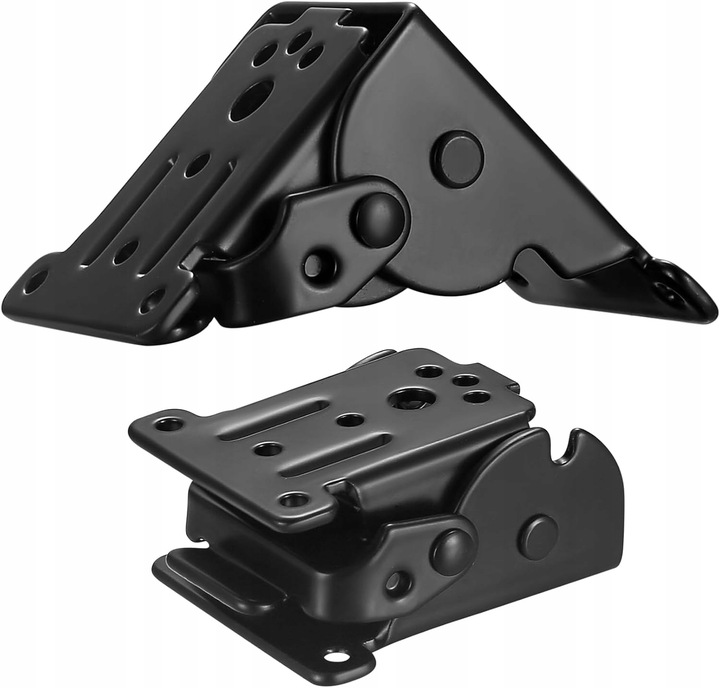 4x SKŁADANY ZAWIAS DO NÓG STOŁU 90° WSPORNIK PODTRZYMUJĄCY