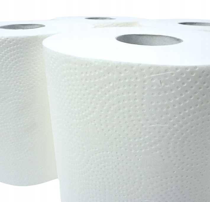 RĘCZNIK PAPIEROWY BIAŁY CELULOZA 12 sztuk x 50m Gruby Wydajny