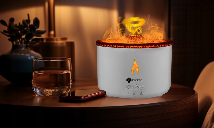 NAWILŻACZ POWIETRZA DYFUZOR ZAPACHOWY AROMATERAPIA ULTRADŹWIĘKOWY