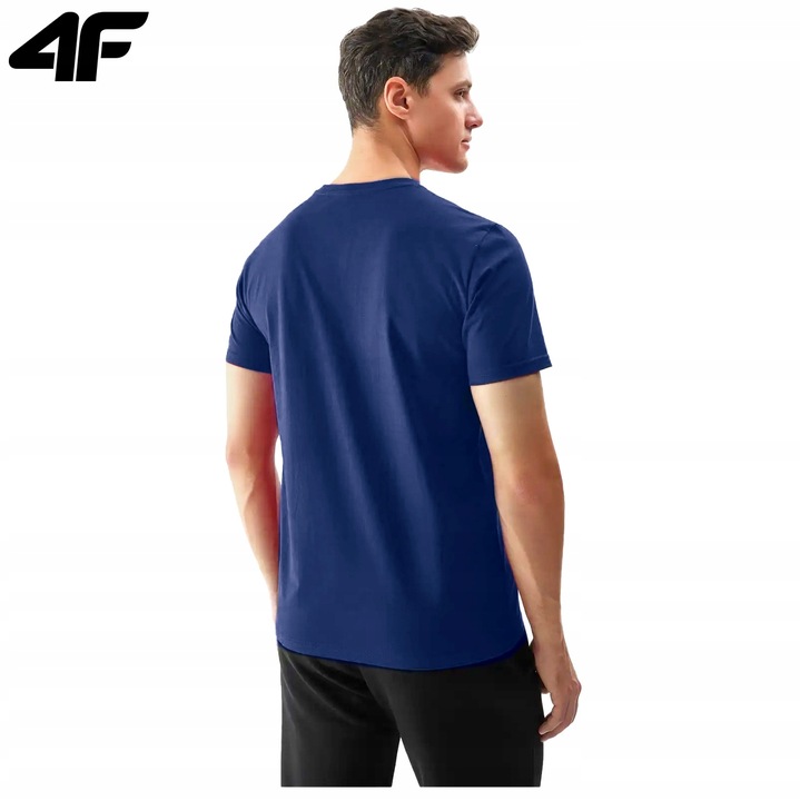 KOSZULKA MĘSKA 4F T-SHIRT BAWEŁNIANY PODKOSZULEK SPORTOWY CO DZIEŃ