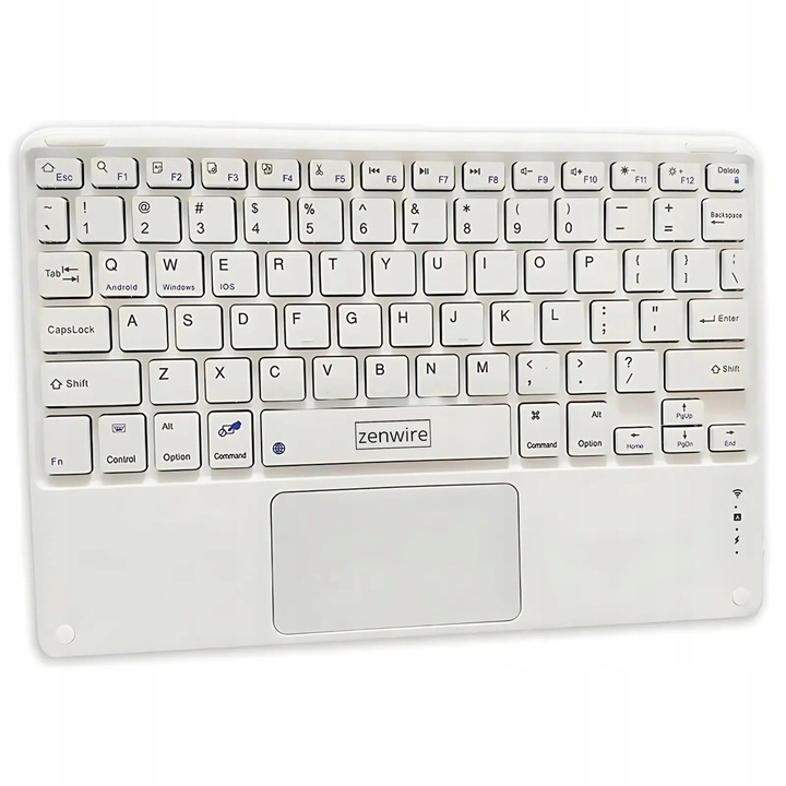 Klawiatura Bezprzewodowa Bluetooth Touchpad SLIM do Telefonu Tabletu iPad