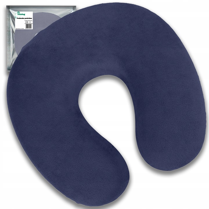 Poduszka Podróżna Turystyczna do Samolotu Zagłówek pod Głowę do Auta