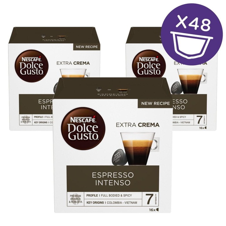 Kapsułki Nescafe Dolce Gusto Espresso Intenso 3x16