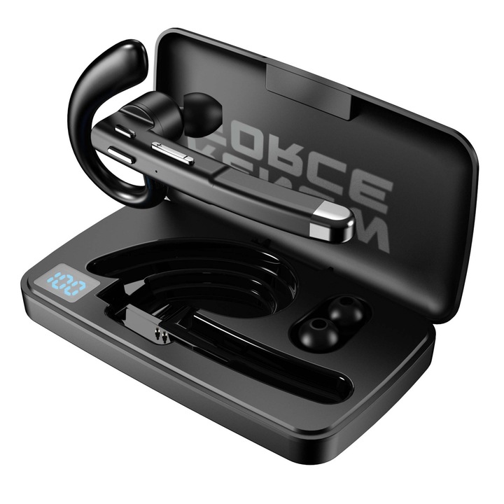 Bezprzewodowa słuchawka do rozmów BLUETOOTH mikrofon dla kierowców do ucha