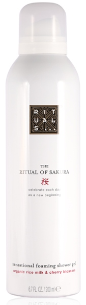 Rituals The Ritual of Sakura 200 ml pianka pod prysznic w żelu