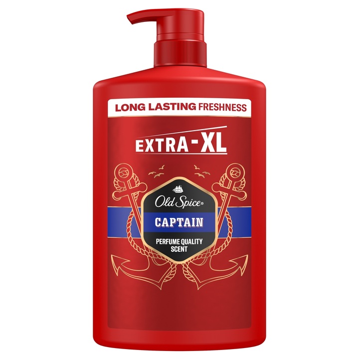 Old Spice Captain Żel Pod Prysznic I Szampon Dla Mężczyzn 1000ml
