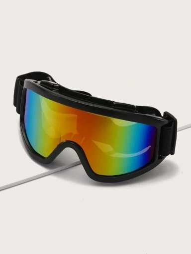 2xGOGLE OKULARY narciarskie na NARTY SNOWBOARD MULTIKOLOR OKULARY ZIMA
