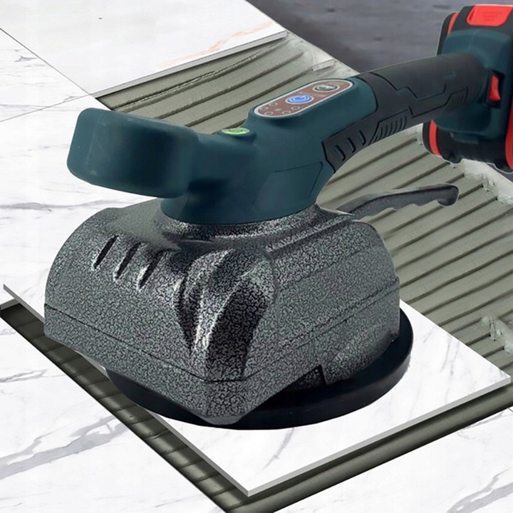 PRZYSSAWKA WIBRUJĄCA DO PŁYTEK WIBRATOR DO POZIOMOWANIA 2xAKU MOCNA 21V PRO