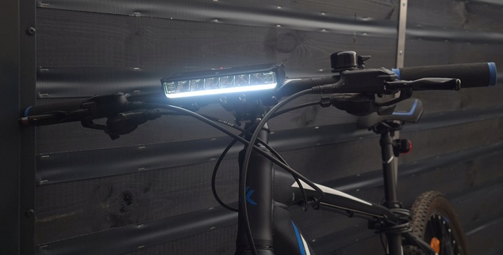 LAMPKA ROWEROWA LED PRZÓD Bardzo Mocna USB-C