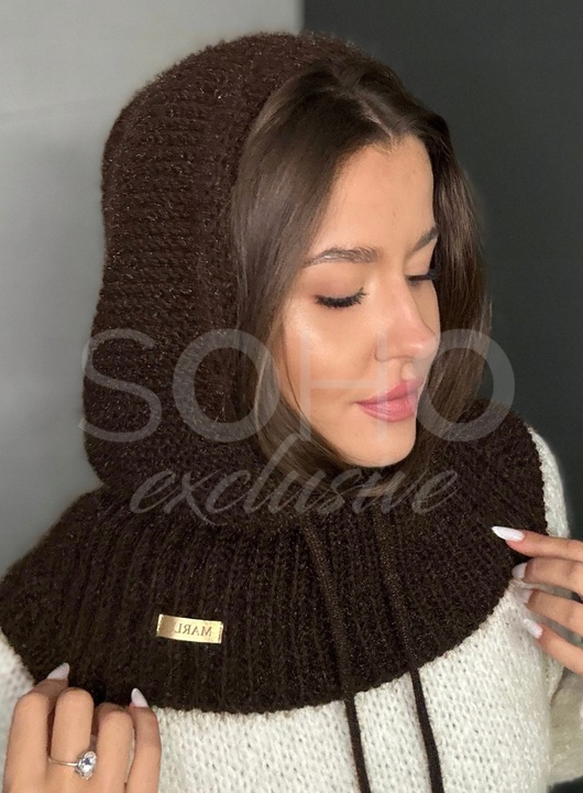 BALACLAVA CZAPKA KAPTUR KOMINIARKA GOLF UNISEKS MIĘKKI CIEPŁY MODNY K