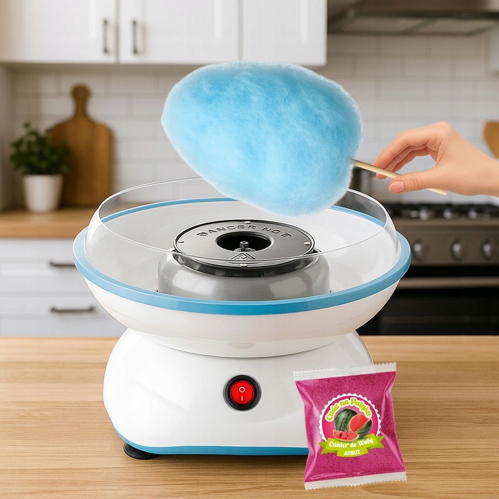 Cukier do Waty Cukrowej KOLOROWY Smakowy na Patyczki ZESTAW 8 x 100 g