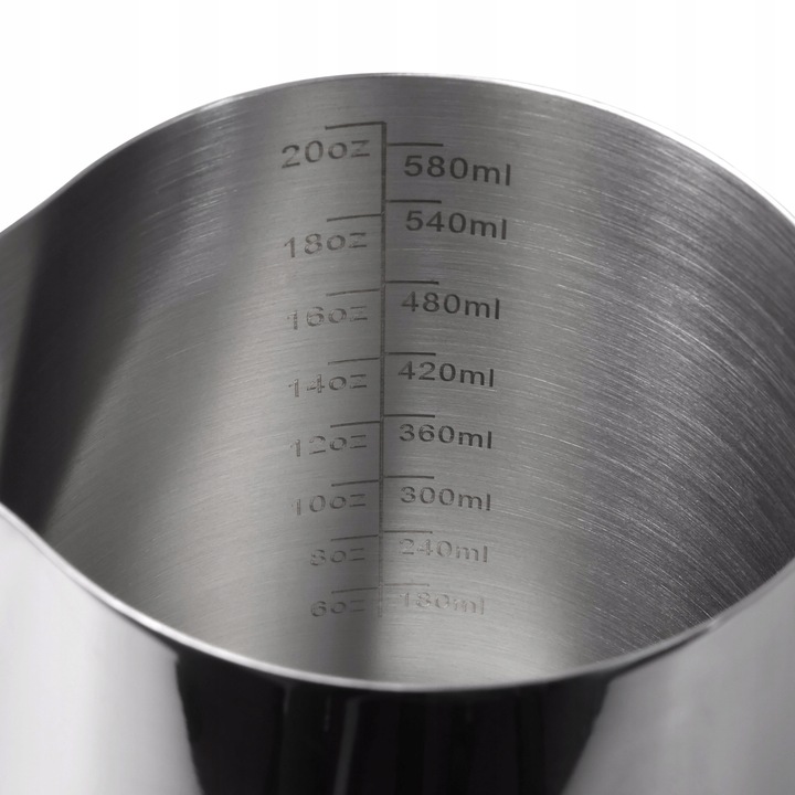 Dzbanek do Spieniania Mleka 600ml ze Stali Nierdzewnej Mlecznik