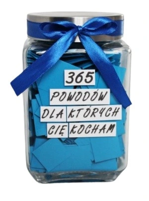 Prezent 365 Powodów dla których Cię kocham