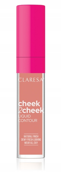 Róż do policzków w płynie Claresa Cheek2Cheek 01 TEA ROSE 7 g