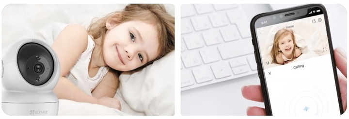 Kamera obrotowa EZVIZ H7c Dual 2K+ 2x 4Mpx AutoTracking Detekcja Aplikacja