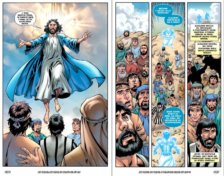 Biblia komiks - Pamiątka Pierwszej Komunii Świętej