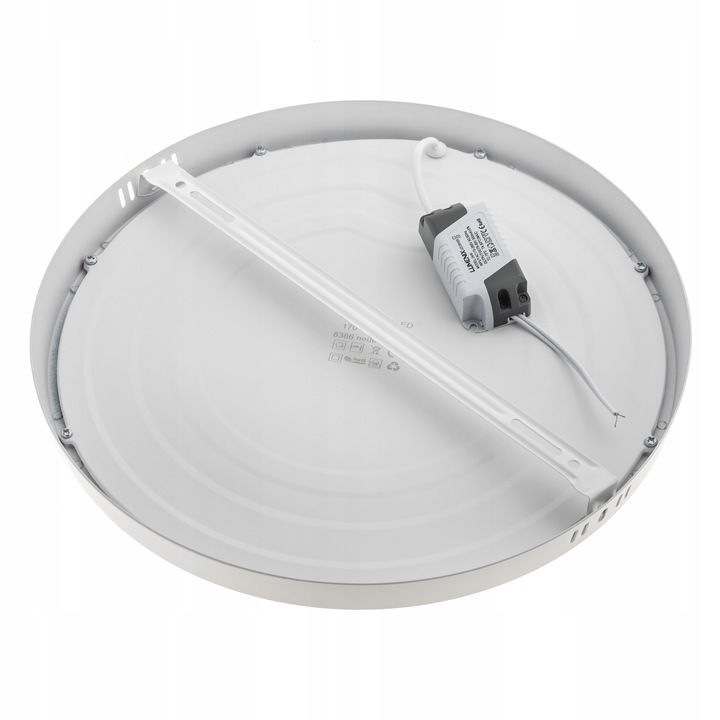 PANEL plafon sufitowy LED NATYNKOWY OKRĄGŁY 24W 2160lm Nie mruga CCD SLIM