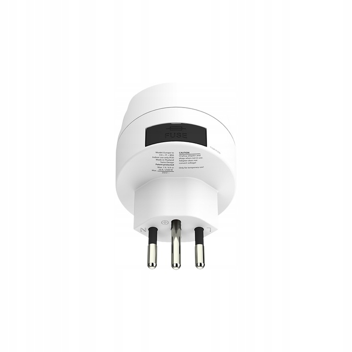 SKROSS Adapter Przejściówka z Polski do Włoch, Szwajcarii, Brazylii