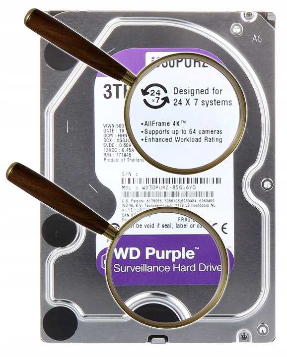 MOCNY Zestaw Monitoringu DOMU do rozbudowy 4 KAMERY IP DAHUA POE 4 MPx