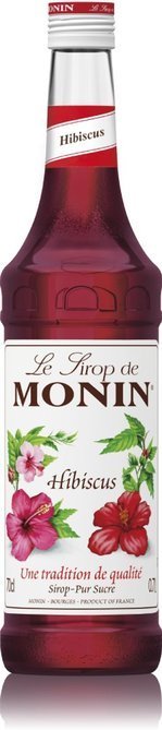Syrop smakowy MONIN HIBISCUS - hibiskus 700ml