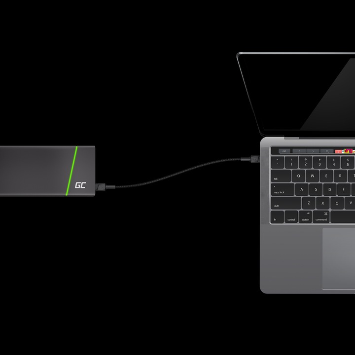 Kabel GC PowerStream PD 60W MOCNY Przewód Typ USB-C - USB-C 2m