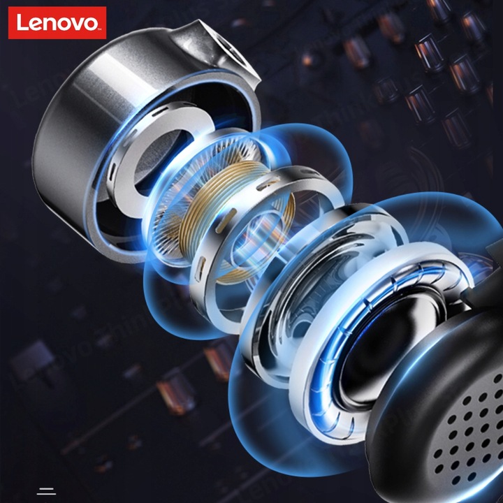 SŁUCHAWKI BEZPRZEWODOWE LENOVO SŁUCHAWKI SPORTOWE