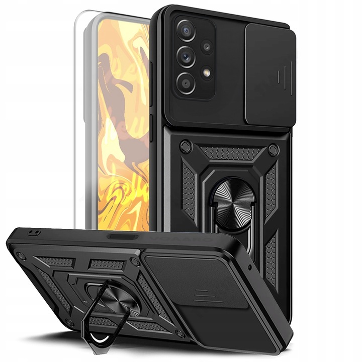 ETUI PANCERNE DO SAMSUNG GALAXY A52 / A52 5G / A52S / A52s 5G ARMOR +SZKŁO