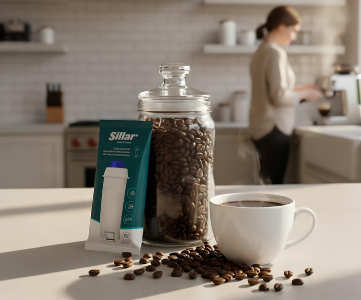 Odkamieniacz do ekspresu + 5x filtr do wody do ekspresu Delonghi