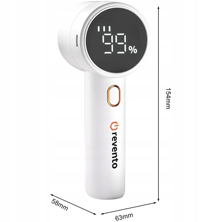 GOLARKA DO UBRAŃ ELEKTRYCZNA REVENTO AURORA - DO SWETRÓW AKUMULATOROWA