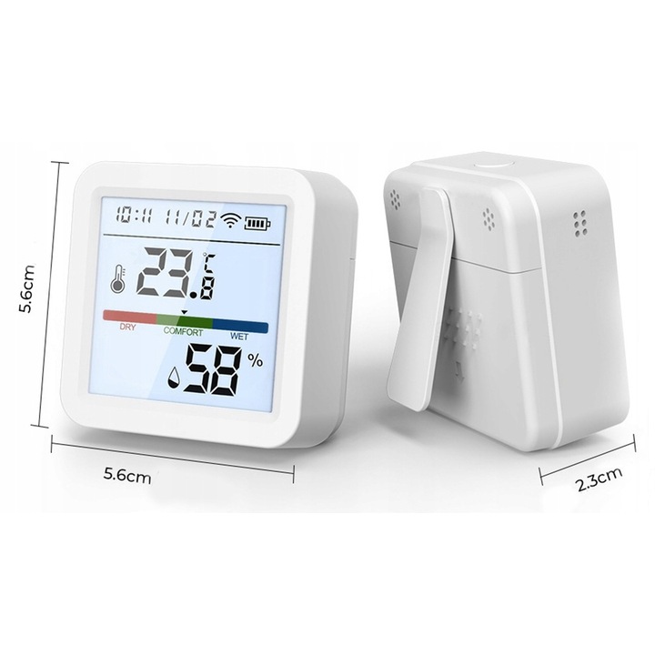 Czujnik Sensor Temperatury i Wilgotności LCD ZIGBEE