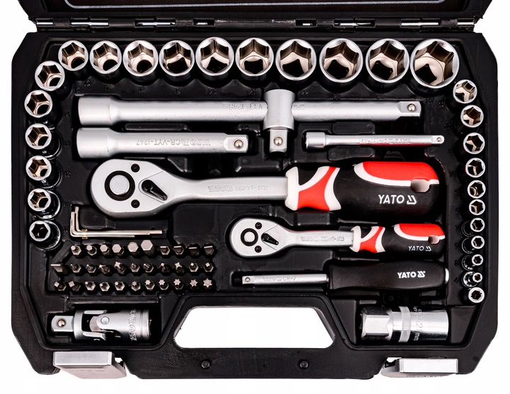 ZESTAW KLUCZY NASADOWYCH KLUCZE NASADOWE BITY TORX