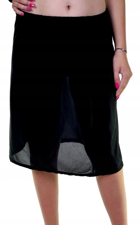 Półhalka klasyczna elegancka. Polska. Czarna (3XL)