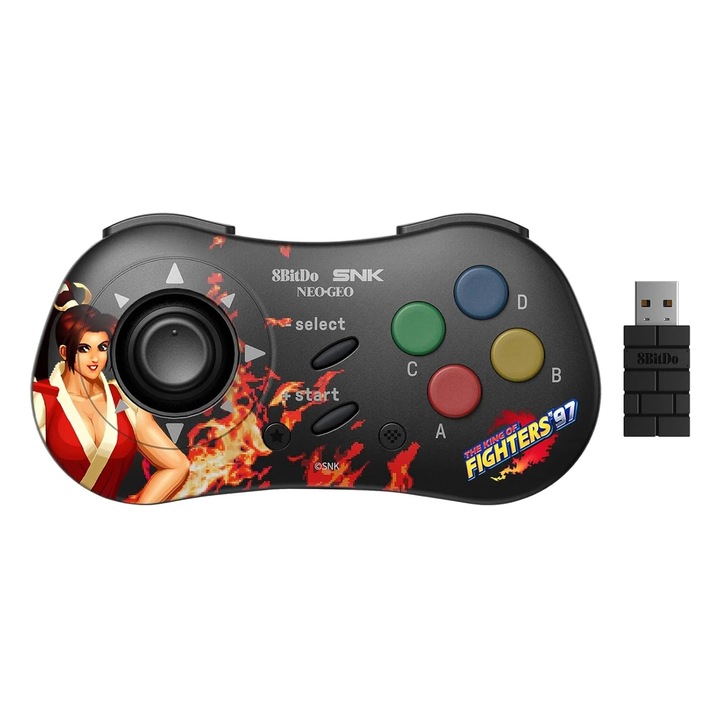 Bezprzewodowy Kontroler do Gier 8BitDo NEOGEO Pad Bluetooth Mai Shiranui
