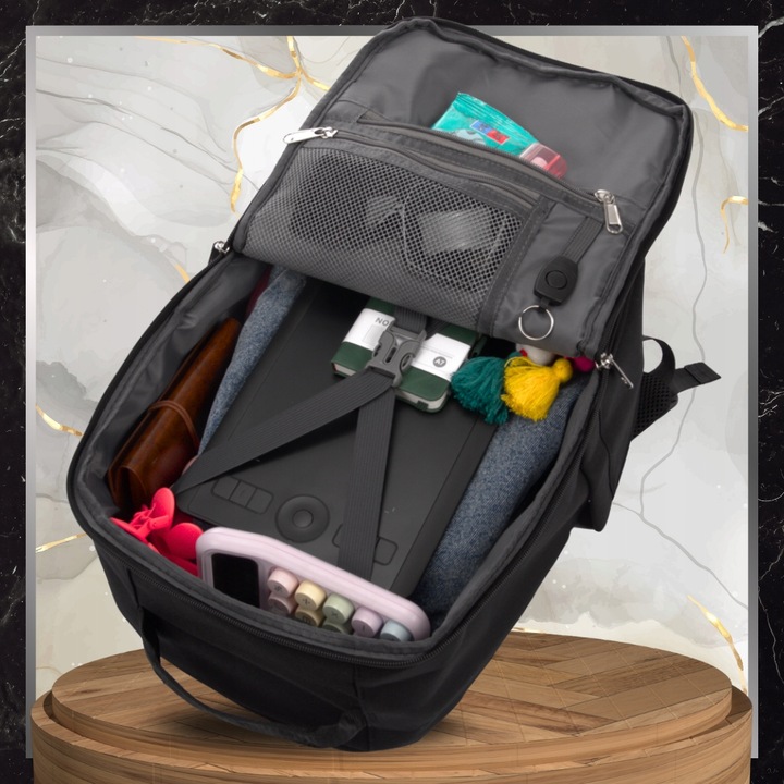 BAGAŻ Do Samolotu A4 Pojemna Torba Męska Plecak Podręczny Podróżny