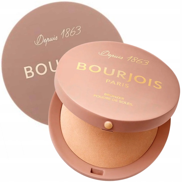 Bourjois Bronzer Do Twarzy Matowy Puder Brązujący 001 Light Medium 7g